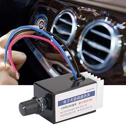 Universal DC 12V/24V Motor Speed Controller Switch for Car Truck Fan Heater Control Regulator