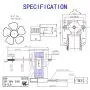 BOJACK Bathroom Vent Fan Motor 120V 60Hz 0.60A 30W Compatible with 686,687,8870,M686 YJF6158