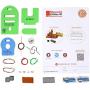 Butterfly Edufields DIY DC Motor Kit for Kids Learning | STEM Experiment Activity for Kids Ages 12+ | Convert Electric Energy into Mechanical Energy | Science kit to Learn How a DC Motor Works