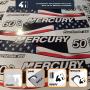 411 Decals Aftermarket Replacement for Mercury 9.9 (1999-2004) Outboard Decal (Sticker) Set