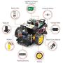 OSOYOO Robot Car kit for Raspberry Pi 4 3B+ 3B Without Raspberry pi Board to Learn Program and Build Electronics Kits for Teenagers and Adults
