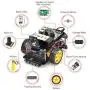Kit Robot Car OSOYOO pour Raspberry Pi 4 3B+ 3B sans carte Raspberry Pi pour apprendre la programmation et construire des kits électroniques pour adolescents et adultes. Kit Robot Car OSOYOO pour Raspberry Pi 4 3B+ 3B sans carte Raspberry Pi pour apprendre la programmation et construire des kits électroniques pour adolescents et adultes.