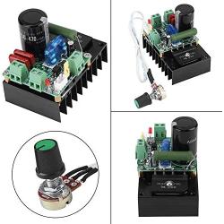 12V-110V AC / 15-160V DC 300W PWM Motor Speed Controller Regulator Board Motor Driver Governor Module for Fan Pump Blower Engraver