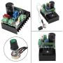 12V-110V AC / 15-160V DC 300W PWM Motor Speed Controller Regulator Board Motor Driver Governor Module for Fan Pump Blower Engraver