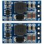 2Pcs DC-DC Boost Converter Module 2.6-5.5 to 5V/6V/9V/12V Step-up Voltage Regulator Voltage Converter for LED Motor(5V, no Pin)