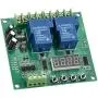 Jeanoko YYB-5 Motor Control Board 12v 24v Motor Relay Delay Module 0.1s-999m Time Range for Controlling 2-Way Solenoid Valve Running Freely