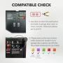 HBN Smart Garage Door Opener - Connected WiFi Garage Door Control, Compatible with Alexa & Google Home Assistant, No Hub Needed