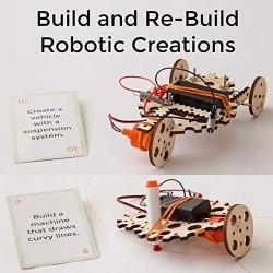 Tinkering Labs Light Blast Bundle | Tinkering Labs Electric Motors Catalyst STEM Kit & Tinkering Labs Light Pack | Invented by Silicon Valley Engineers for Kids 8+ | Learn Electronics, Science | Great