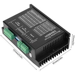 FTVOGUE Stepper Motor Driver CNC Digital Controller 32‑Bit Hybrid Stepper Motor Controls DMA860H 2.4‑7.2A 18‑80VAC ,Sport Control