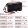 Wnicek 24V 6000mAh E-Bike Lithium Battery Pack 7S 2P 6AH Lithium-ion Battery for Motor Within 500W for Electric Scooters Electric Tools Airplane Models with 20A BMS and Charger