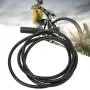 MAGT Motor Extension Cable Electric Wheels for Bikes, 9 Pin Front Rear Wheel Motor Female to Male Wire Cable for Electric Bikes E-Bike Accessory (1.5pin 1300mm)