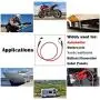 iGreely SAE Extension Cable 10AWG SAE to SAE Quick Disconnect Wire Harness SAE Connector Solar Panel Extension Cable for Trolling Motor Automotive RV Battery Motorcycle Cars Tractor 10 Gauge 1M 3Ft