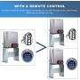 CO-Z Security Wireless Automatic Code Entry Gate Keypad Remote Operator Panel Control for Sliding Gate Opener Motor