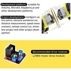 4WD Robot sarmt car DIY kit with Speed Encoder