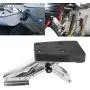 Akozon Outboard Motor Bracket Kicker for Boat 25HP 110 lbs 304 Stainless Steel Boat Motor Stand Bracket for 2‑Stroke Outboard Engine