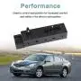 VANJING Front Left Driver Side Switch Power Seat Adjuster Recliner Switch Compatible with Nissan Altima 2007-2012 Replaces 87066-JA03A