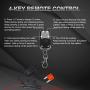 Kingshowstar 4 Pin RGB LED Controller 4-Way Motorcycle LED Replacement Remote Control for LED Motorcycle Underglow Neon Strip Light Bar
