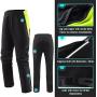 BALEAF Mens Winter Cycling Jackets Cold Weather Bike Pants Thermal Windproof Motorcycle Clothing Set Mountain Biking