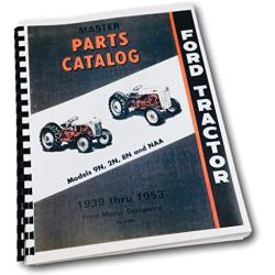 FORD TRACTOR MASTER PARTS CATALOG, 9N, 2N, 8N