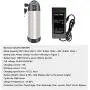 FREEDOH 24V/ 36V/ 48V E-Bike Battery Li-ion Water Bottle Battery Rechargeable Battery for 250W 500W 750W Scooter Motors with Charger Battery Indicator BMS Protection Board