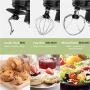 Stand Mixer, Rozi 660W 6-Speed Tilt-Head Food Mixer, Dough Mixer with 6-Quart Stainless Steel Bowl, Dough Hook, Mixing Beater & Whisk, Splash Guard
