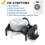 Upgrade 49tyz-e120a1 W10913953 Washer Shift Actuator by Fetechmate Replace W10597177 AP6037270 W10815026 W10913953VP Compatible with Most Washing Machine