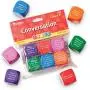 Learning Resources Conversation Cubes - 6 Pieces, Ages 6+ Foam Cubes for Social Emotional Learning, School Counselor Supplies, Speech Therapy Toys, Ice Breaker Cubes