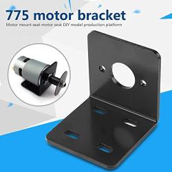 Motor Bracket, High Hardness Right Angle Bracket Holder Support Fixed Base for NO. 775 Motor, Easy to Mount and Fix Motor for Drilling, Polishing