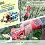 Couteaux de taille sans fil électriques pour l'élagage des arbres avec 2 packs de batteries rechargeables 2Ah 21V moteur brushless à entraînement rotor, coupe réglable, 10 heures d'autonomie. Couteaux de taille sans fil électriques pour l'élagage des arbres avec 2 packs de batteries rechargeables 2Ah 21V moteur brushless à entraînement rotor, coupe réglable, 10 heures d'autonomie.