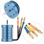 GoolRC 3650 4370KV 4P Sensorless Brushless Motor 45A Brushless ESC（Electric Speed Controller） 1/10 RC Off-Road Car
