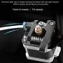Creality Ender 3 Metal Extruder Kit with 42-40 Stepper Motor, 3D Printer Parts Aluminium Alloy Filament Feeder Bowden Extruder and 42-40 Stepper Motor for Ender 3 V2/Ender 3 Max/Ender 3 Pro (Black)