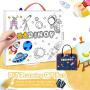 Busy Board for Toddlers 1 2 3 4 Montessori Toys 15 in 1 Travel Toys for Toddlers Sensory Learning Education Toys Activities Board for Fine Dress Motor Skills Gifts for Boys Girls