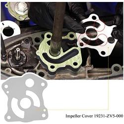 Outboard Water Pump Impeller Repair Kit Compatible with Honda 40 50 hp BF35A BF40A BF45A BF50A BF40D BF50D, Water Pump Rebuild Kit with Impeller Housing Replace for 06193-ZV5-020