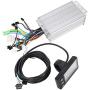 Vbest life Speed Controller Kit, 500W 24V-60V Brushless Speed Controller with Waterproof LCD Display Panel for Electric Bicycle Scooter