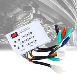 9V Battery Powered Brushless Electric Car Motor Tester, Scooter Motors Controller, Detector with English Manual for DIY Automotive Woker