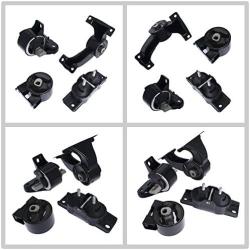 4-Pack Engine Motor & Trans Mount Set Fit for 2009-2010 Dodge Journey 2.4L(FWD) 3.5L(at) 3165, 3183, 3168, 3155
