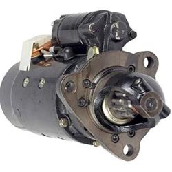 Rareelectrical NEW STARTER MOTOR COMPATIBLE WITH CASE TRACTOR 7110 7120 7130 7140 7150 7210 7220 6-504 DIESEL