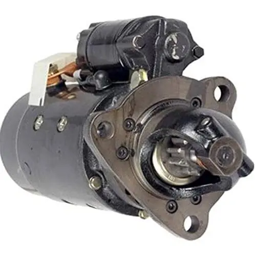 Rareelectrical NEW STARTER MOTOR COMPATIBLE WITH CASE TRACTOR 7110 7120 7130 7140 7150 7210 7220 6-504 DIESEL