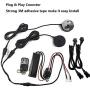 NBWDY 2Pcs RGB LED Motorcycle Wheel Light Kits with 4-Key RF Wireless Remote Controller,Custom Waterproof Multi-Color Underglow Neon Accent Glow Pod Rim Light for Motorcycle Car Bike Golf Cart