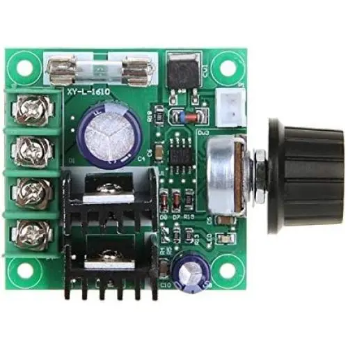 Pangocho Jinchao-Dc Motor Speed Controller with Knob Adjustable Speed Regulator, 9V-50V 10A PWM DC Motor, Easy to Install