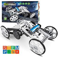 ORIVAST Science Kits for Kids, 4WD Climbing Vehicle STEM Kit | Electronics Circuits Engineering and Science Experiments for Kids and Teens | DIY STEM Toys for Boys and Girls