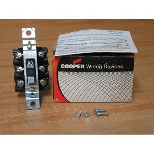 Cooper Wiring Device AH7810UD 3-Pole 2-Position Manual Motor Controller Switch 600 Volt AC 30 Amp