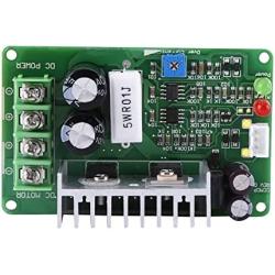 PWM DC Motor Speed Controller, 12V/24V/36V Regulator Potentiometer Overload Protector Motor Speed Control Board 15A