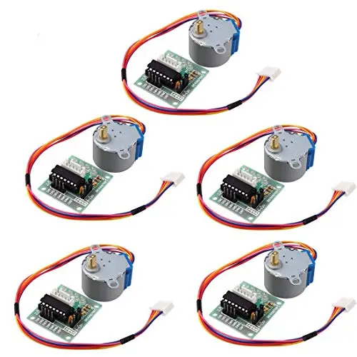 Blocs 5pcs ULN2003 28BYJ-48 Moteurs Pas à Pas avec Carte de Pilotage 5V pour Arduino PI PIC Raspberry Pi Blocs 5pcs ULN2003 28BYJ-48 Moteurs Pas à Pas avec Carte de Pilotage 5V pour Arduino PI PIC Raspberry Pi