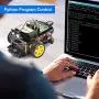 Kit Robot Car OSOYOO pour Raspberry Pi 4 3B+ 3B sans carte Raspberry Pi pour apprendre la programmation et construire des kits électroniques pour adolescents et adultes. Kit Robot Car OSOYOO pour Raspberry Pi 4 3B+ 3B sans carte Raspberry Pi pour apprendre la programmation et construire des kits électroniques pour adolescents et adultes.
