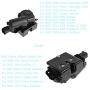WZruibo Rear Electric Tailgate Lock Actuator Trunk Door Lock Actuator Motor For GM Chevy Suburban Tahoe Traverse, GMC Acadia Yukon, Cadillac Escalade Replacement #931-107, 13581405, 13501872, 13503467