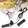 Alomejor E Bike Controller Set 36V 350W E Bike Power Display Kit, Controller and Rotary Handle Set with Thumb Throttle Grip
