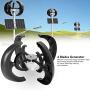 Wind Turbine Kit 1200W 4 , Handpieces & Instruments Handpiece Turbines Blade Generator With Controller AC Motor Solar System Lantern Type Double‑Layer Black for Home Camping Charging Boats[48v]