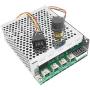 DollaTek 10V-55V 12V 24V 36V 40A DC Motor Speed Controller Forward Reverse Adjustable Knob Switch Plus Control Driver with Digital Display