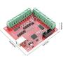 USB CNC Controller Card DC 24V MACH3 100Khz Motion Controller Card Breakout Board Support for 4 Axis Linkage